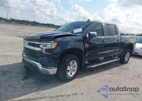 2024 Chevrolet Silverado 1500 2Wd Short Bed Lt from USA, damaged, VIN 1GCPACEK3RZ172202